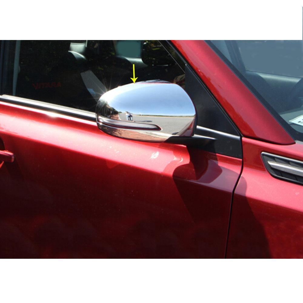 Suzuki Vitara 4 LY Chrom Rückspiegel Seitenspiegel Abdeckung Blende Rahmen