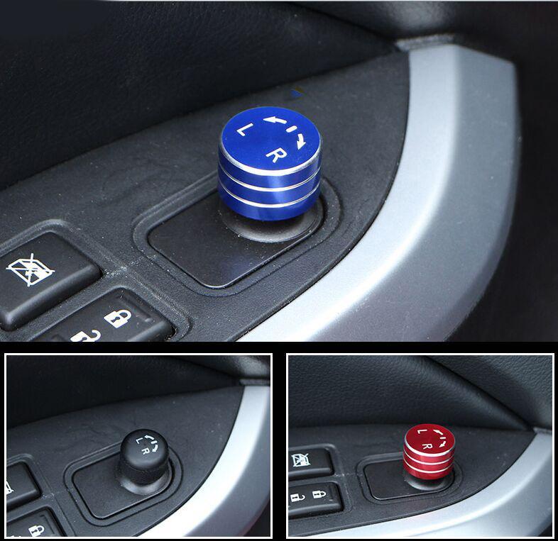 Suzuki Vitara 4 LY Edelstahl Rückspiegel Seitenspiegel Knopf Abdeckung Rahmen