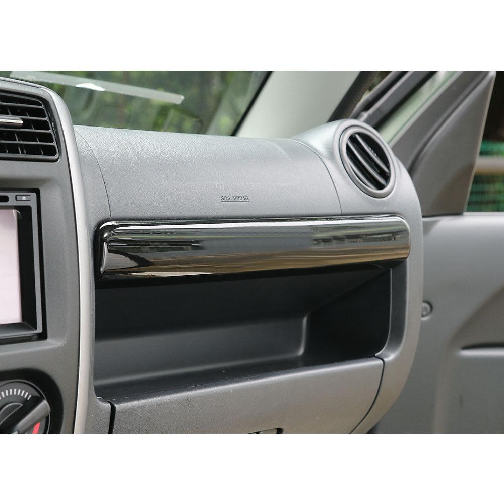 Suzuki Jimny 3 JB53 Chrom Handschuh Fach Kasten Armaturenbrett Rahmen Leiste