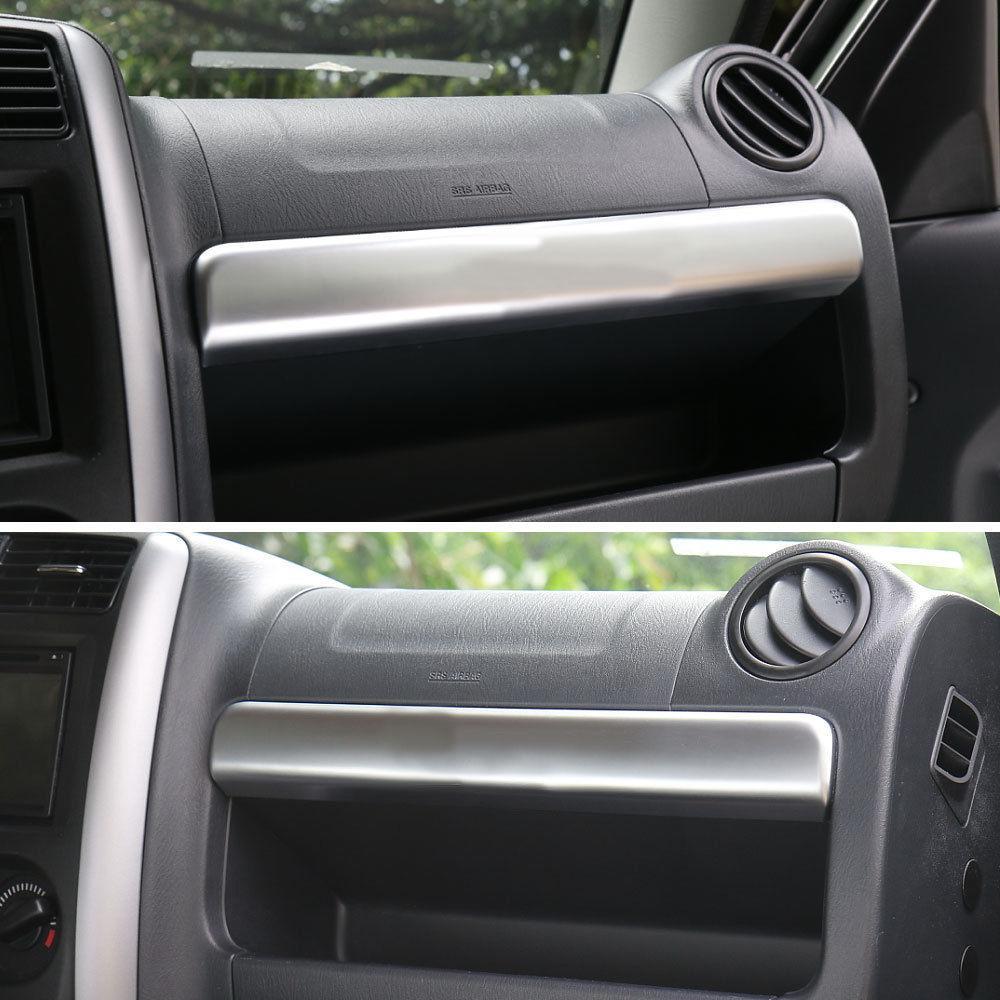 Suzuki Jimny 3 JB53 Chrom Handschuh Fach Kasten Armaturenbrett Rahmen Leiste