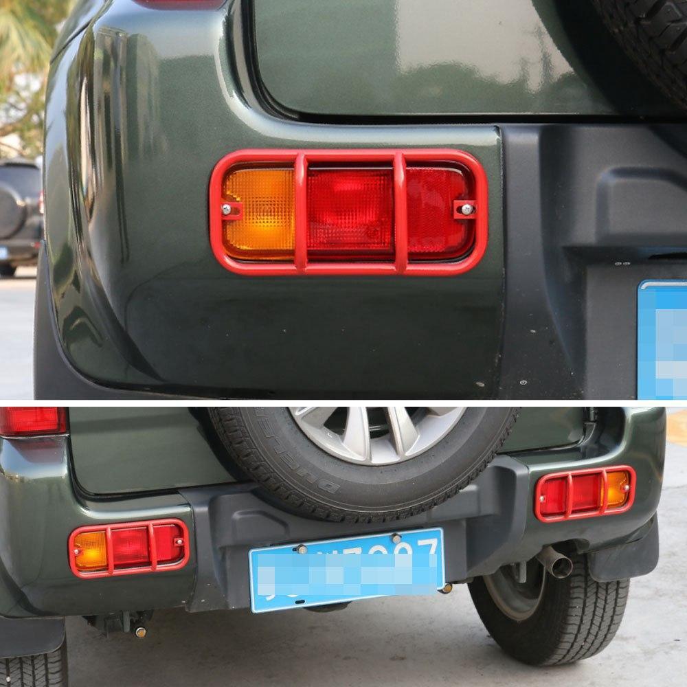 Suzuki Jimny 3 JB53 Nebelscheinwerfer Licht Hinten Schutz Abdeckung Rahmen