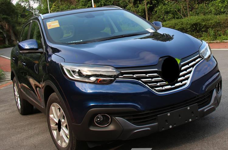 Renault Kadjar Chrom Kühlergrill Gitter Niere Streifen Abdeckung