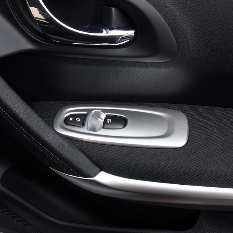 Renault Kadjar Chrom Fenster Heber Schalter Taster Abdeckung Rahmen