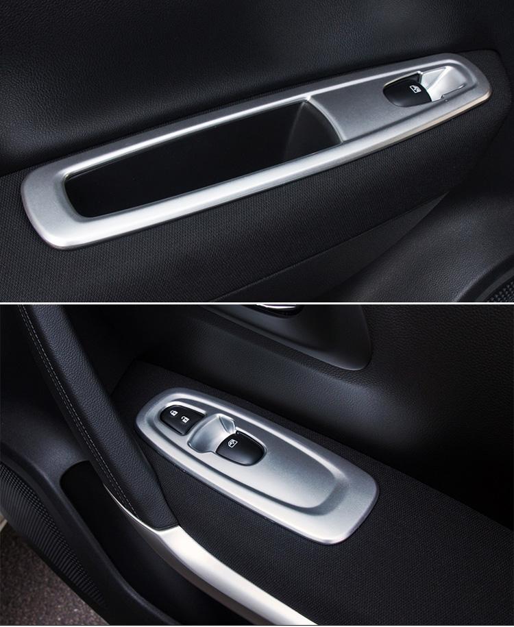 Renault Kadjar Chrom Fenster Heber Schalter Taster Abdeckung Rahmen