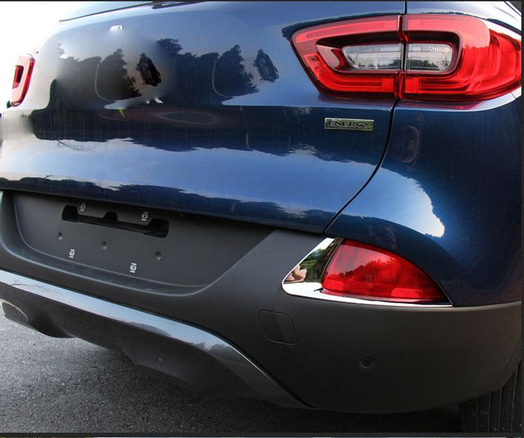 Renault Kadjar Chrom Nebelscheinwerfer Licht Hinten Abdeckung