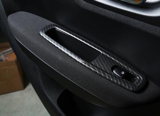 Renault Kadjar Carbon Fenster Heber Schalter Taster Abdeckung Rahmen