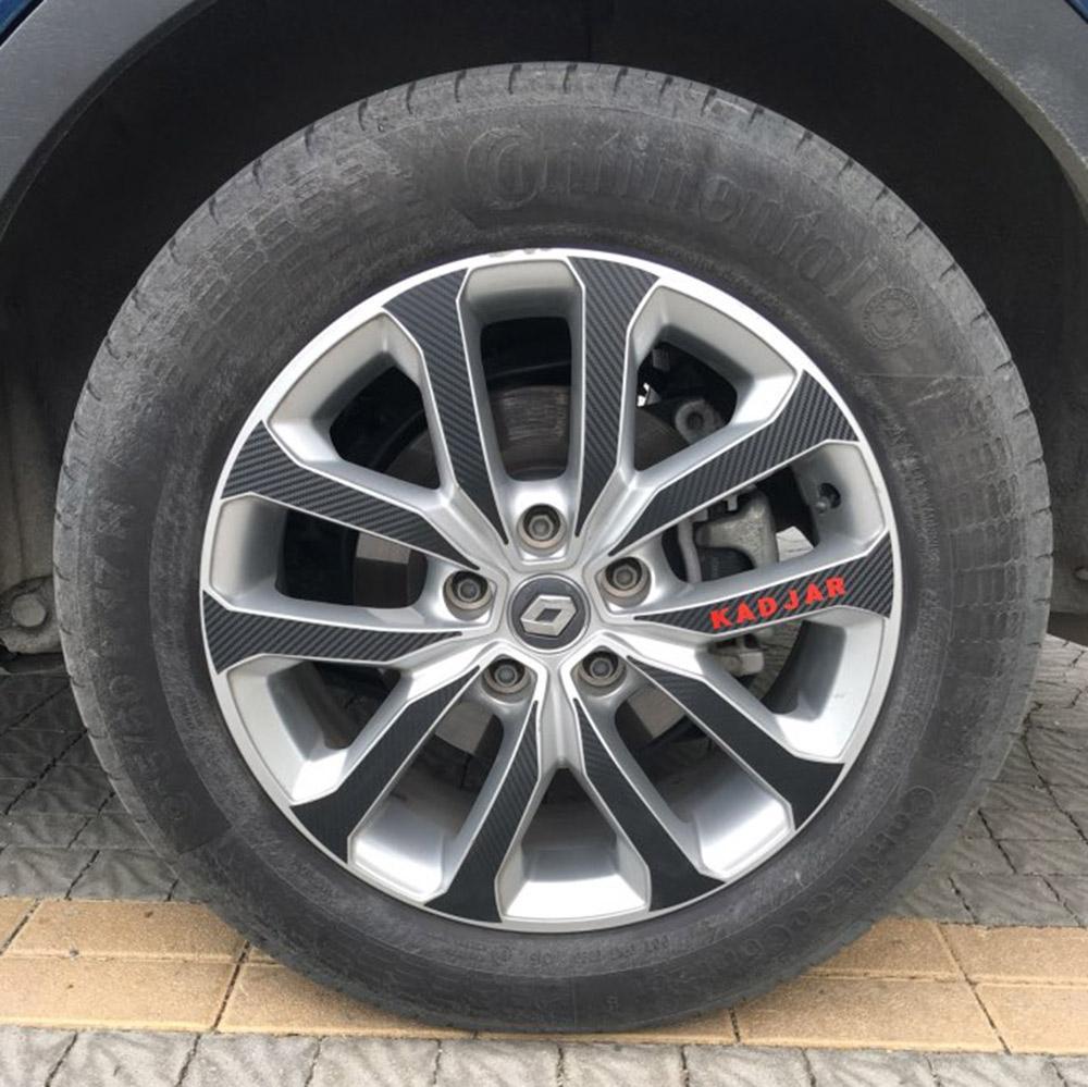 Renault Kadjar Carbon Imitation Felgen Aufkleber Etikett
