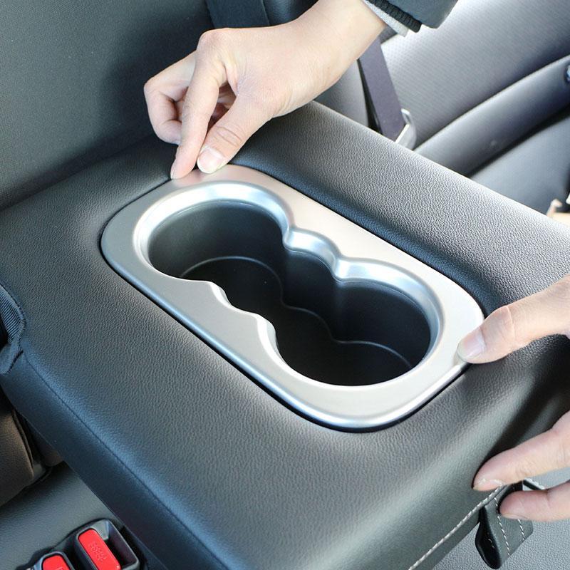 Renault Koleos HC Chrom Getränke Becher Halter Rücksitz Hinten Rahmen