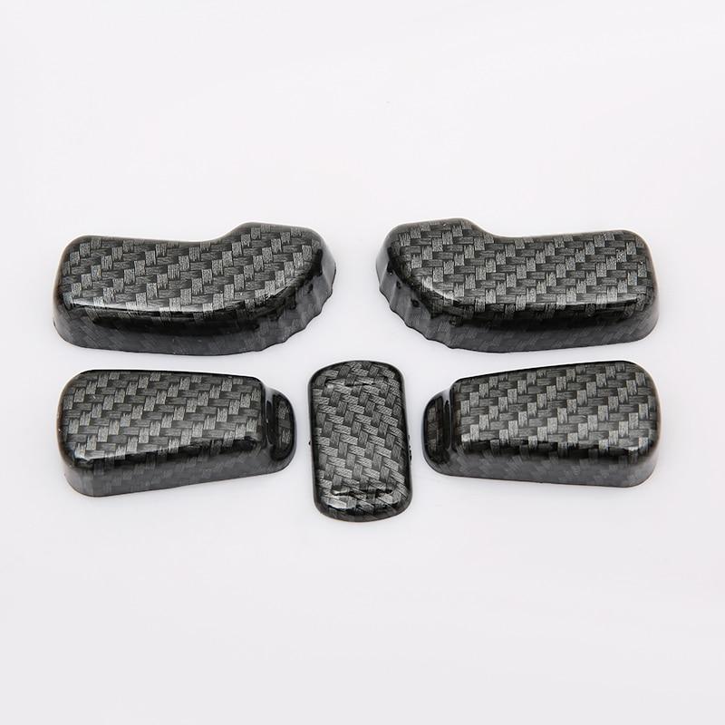 Renault Koleos HC Carbon Autositz Einstellung Schalter Knopf Abdeckung