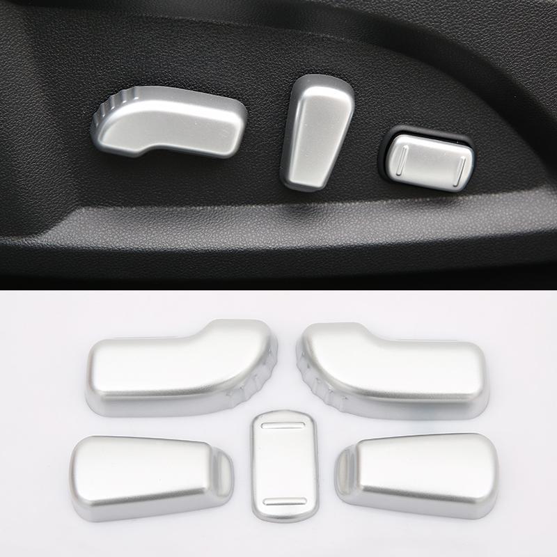 Renault Koleos HC Chrom Autositz Einstellung Schalter Knopf Abdeckung