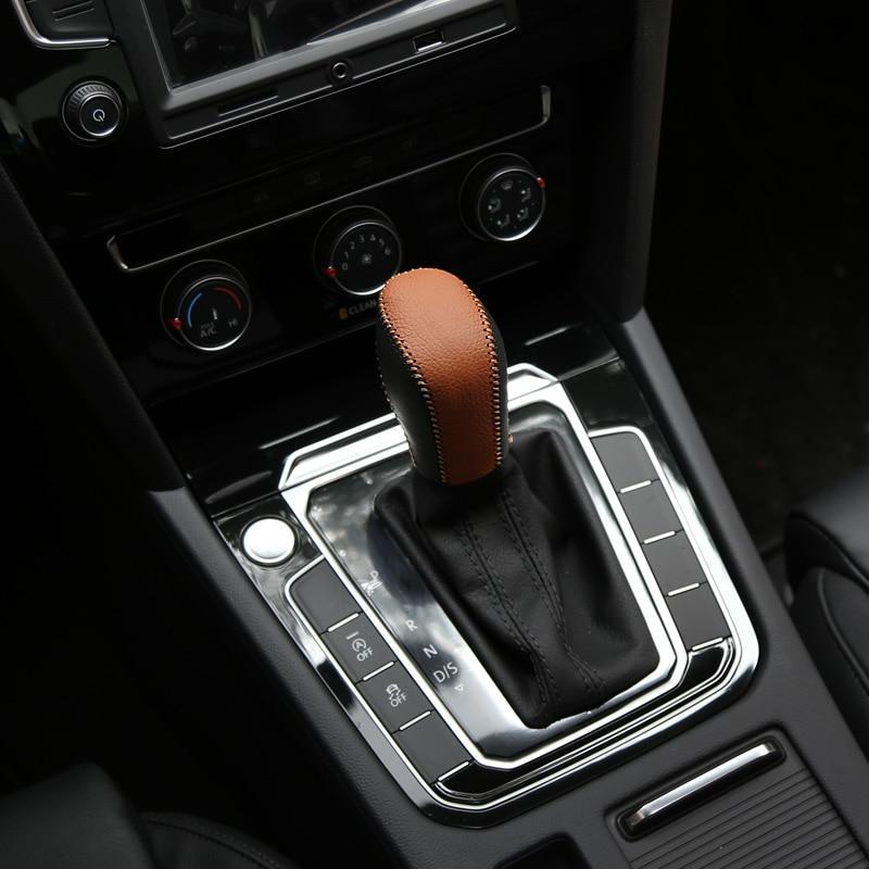 Volkswagen Leder Schaltknauf Schalthebel Abdeckung für Automatik