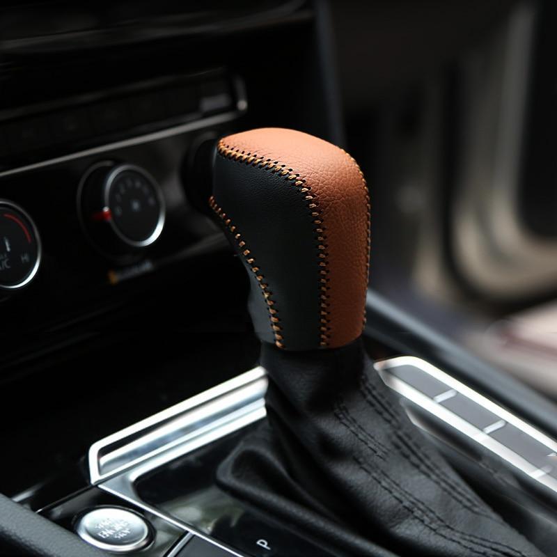 Volkswagen Leder Schaltknauf Schalthebel Abdeckung für Automatik