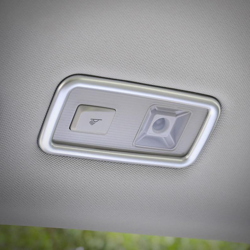 VW Tiguan MQB Chrom Innenraumleuchte Dach Leselicht Abdeckung Rahmen