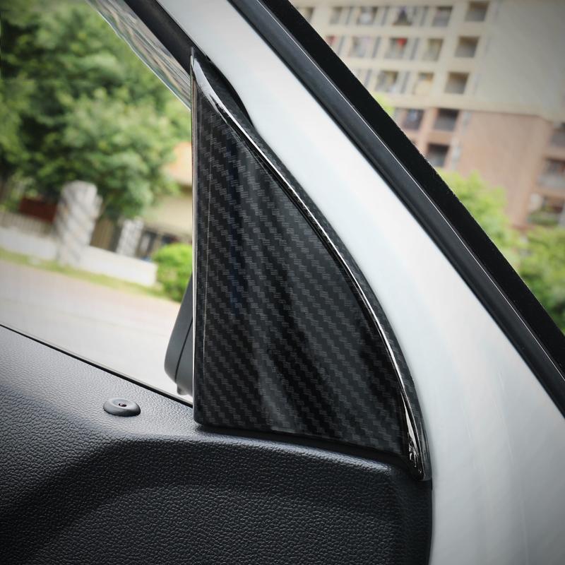VW T-Roc MQB Carbon A Säule Tür Fenster Dreieck Abdeckung
