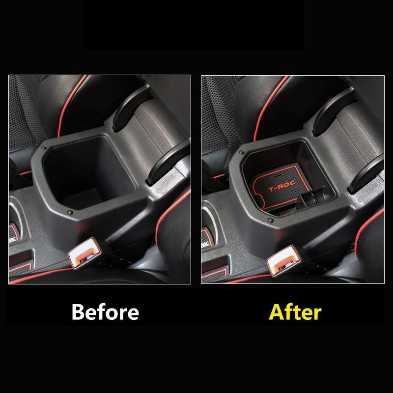 VW T-Roc MQB Ablagekasten Mittelkonsole Armlehne Halter