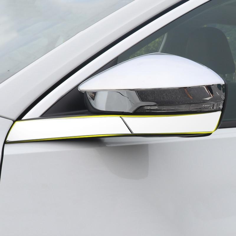 VW T-Roc MQB Chrom Carbon Rückspiegel Seitenspiegel Abdeckung Blende Rahmen