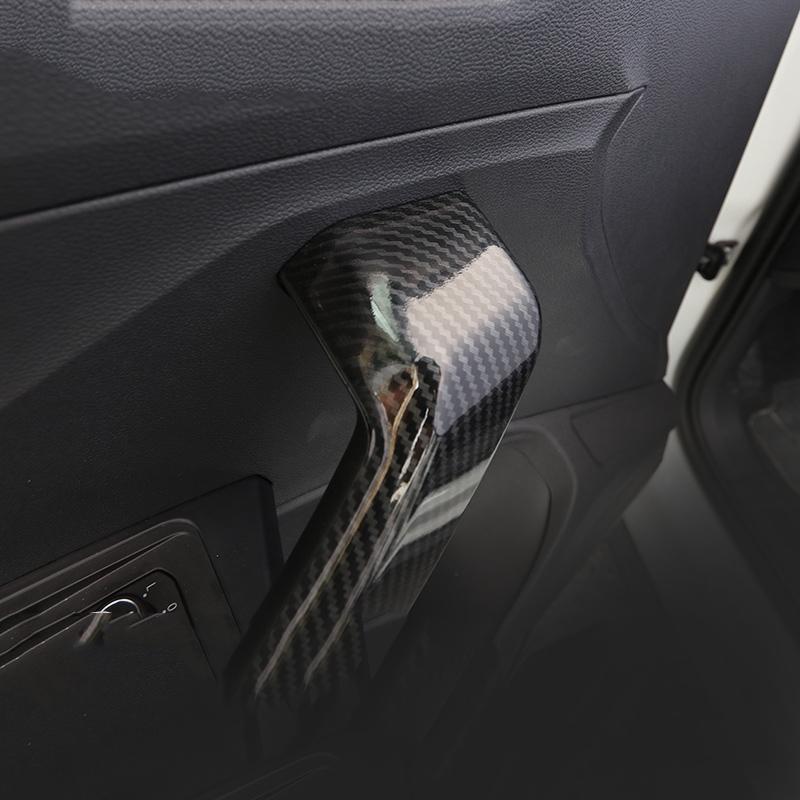 VW T-Roc MQB Chrom Carbon Innen Türgriff Innengriff Abdeckung