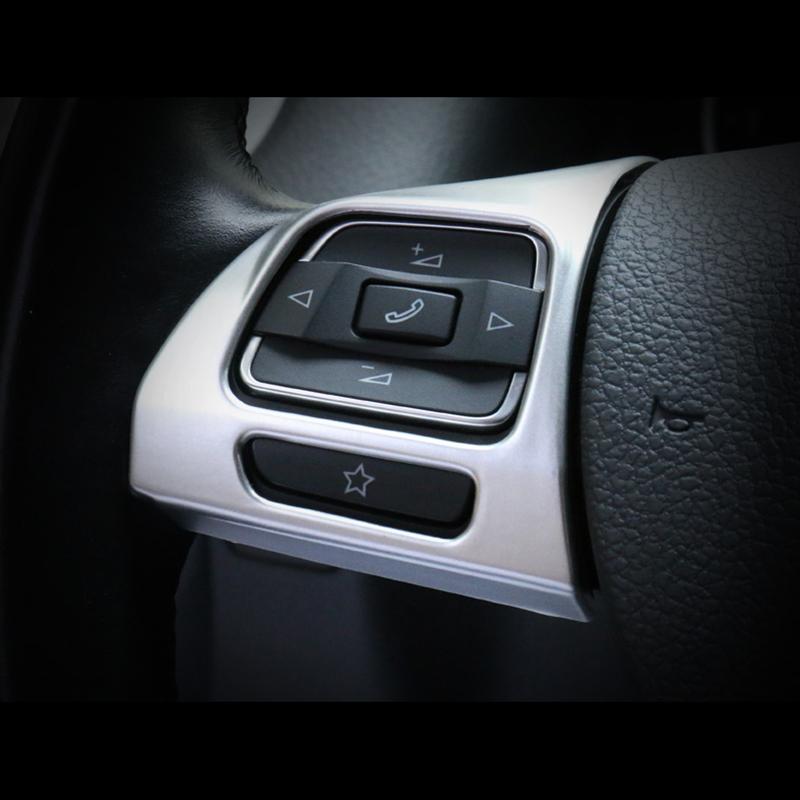 VW Sharan 7N Chrom Lenkradbezug Lenkradhülle Abdeckung Rahmen