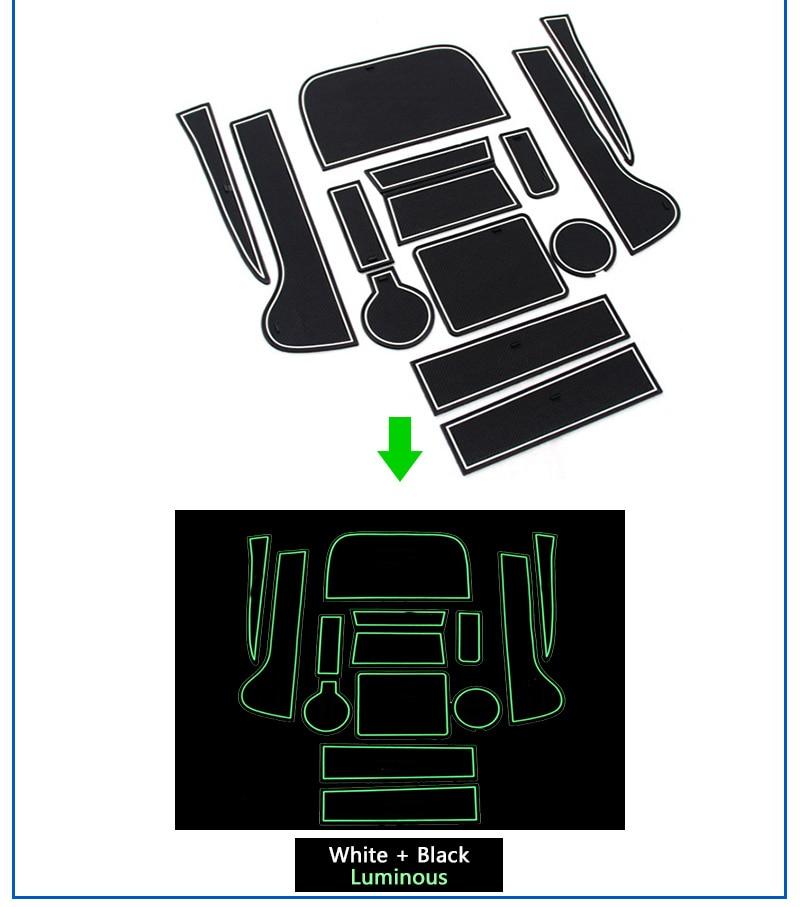 VW Tiguan PQ35 Antirutschmatte Gummimatten Rutschfeste Matten