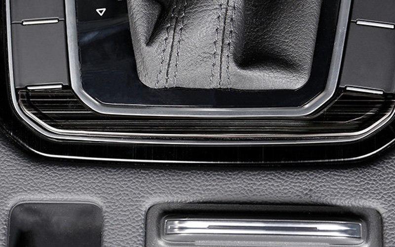 VW Passat B8 Edelstahl Schaltknauf Rahmen Abdeckung Getriebe Dekorblende