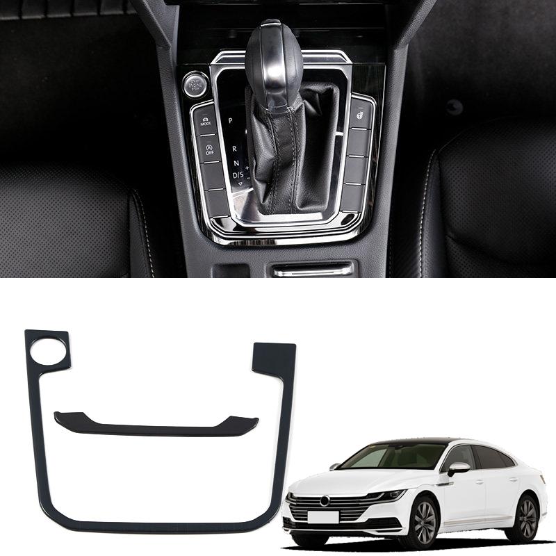 VW Passat B8 Edelstahl Schaltknauf Rahmen Abdeckung Getriebe Dekorblende