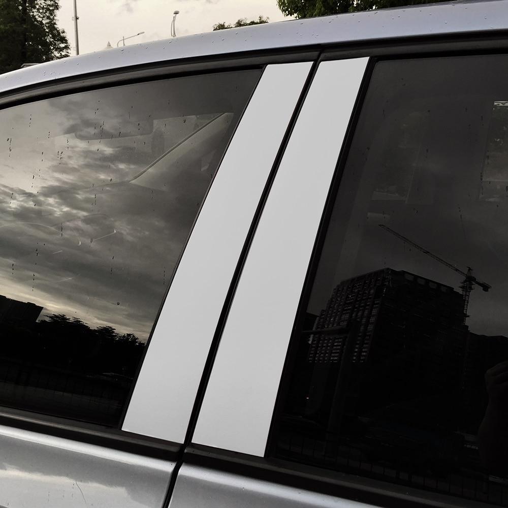 VW Golf 6 Türzierleisten A + B + C Säule Türsäule Aufkleber Etikett
