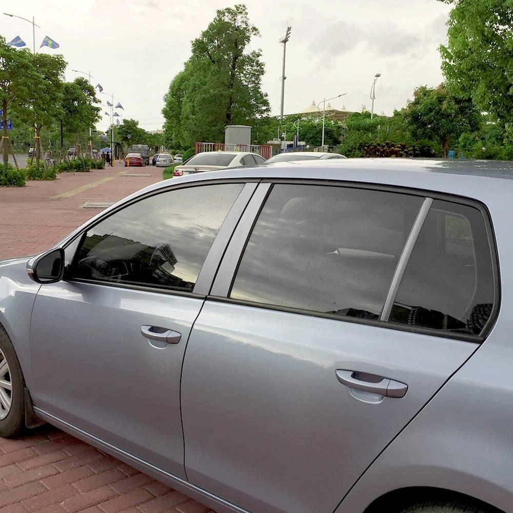 VW Golf 6 Türzierleisten A + B + C Säule Türsäule Aufkleber Etikett