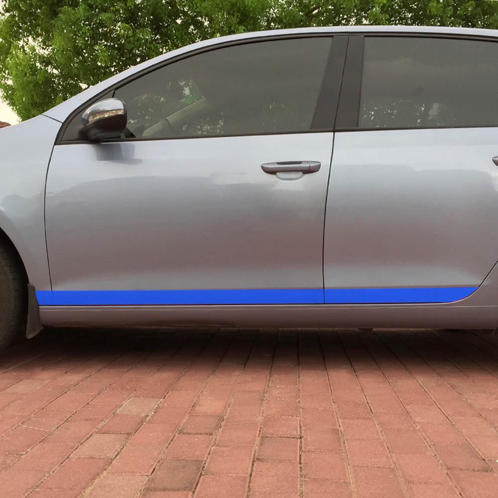 VW Golf 6 Zierleisten Seitenzierleisten Türleisten Aufkleber Etikett