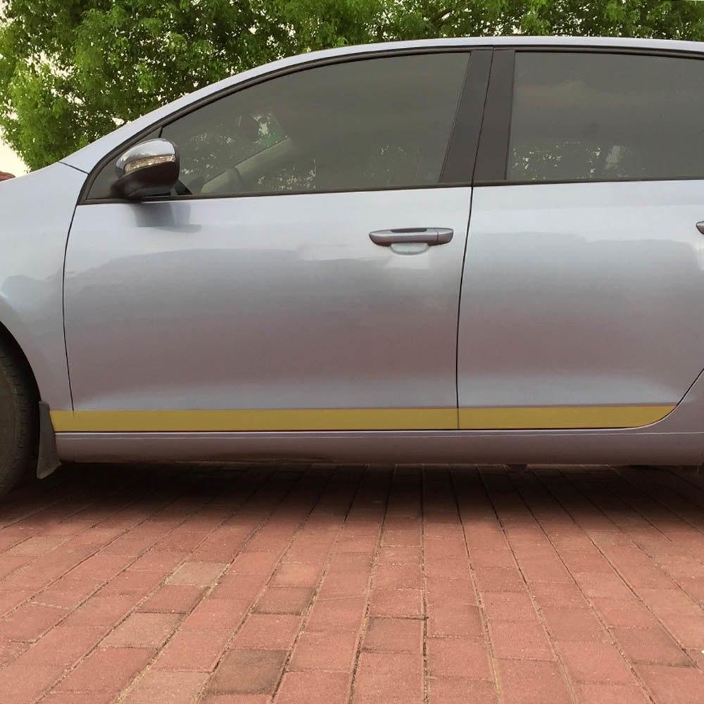 VW Golf 6 Zierleisten Seitenzierleisten Türleisten Aufkleber Etikett