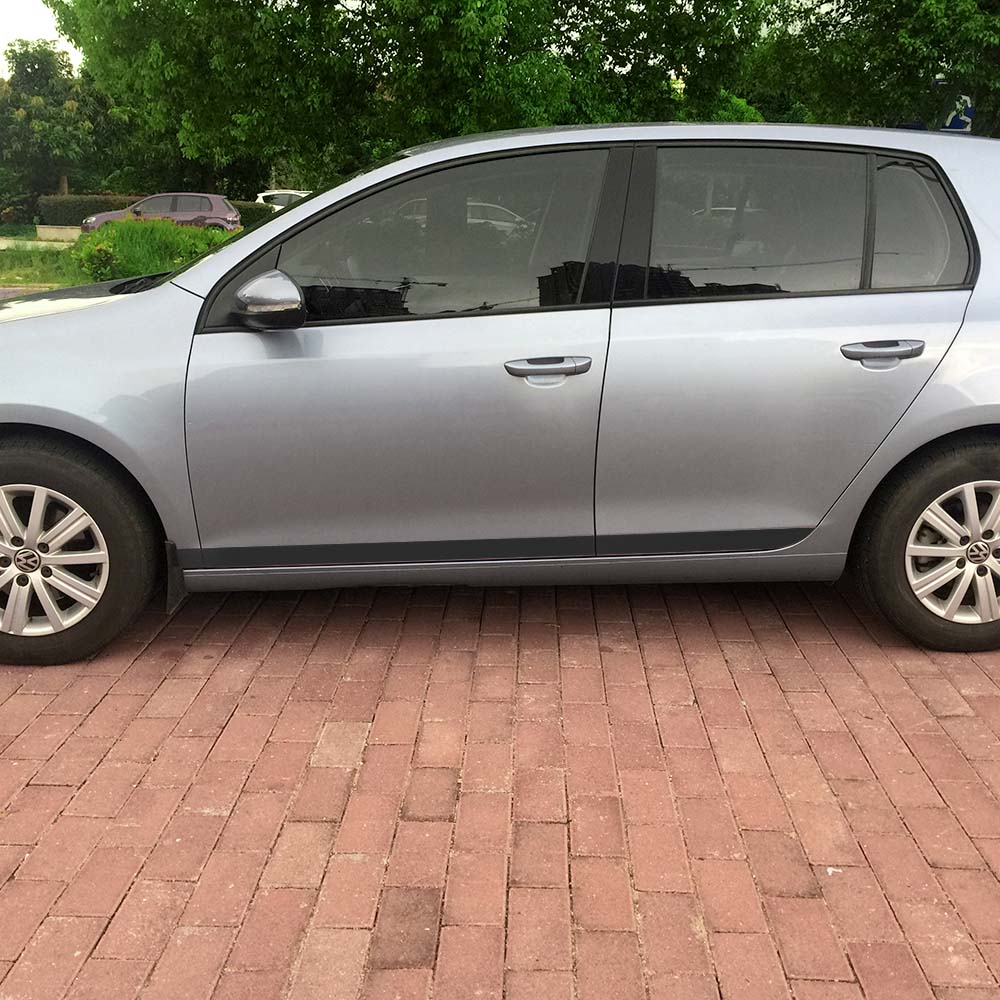 VW Golf 6 Zierleisten Seitenzierleisten Türleisten Aufkleber Etikett