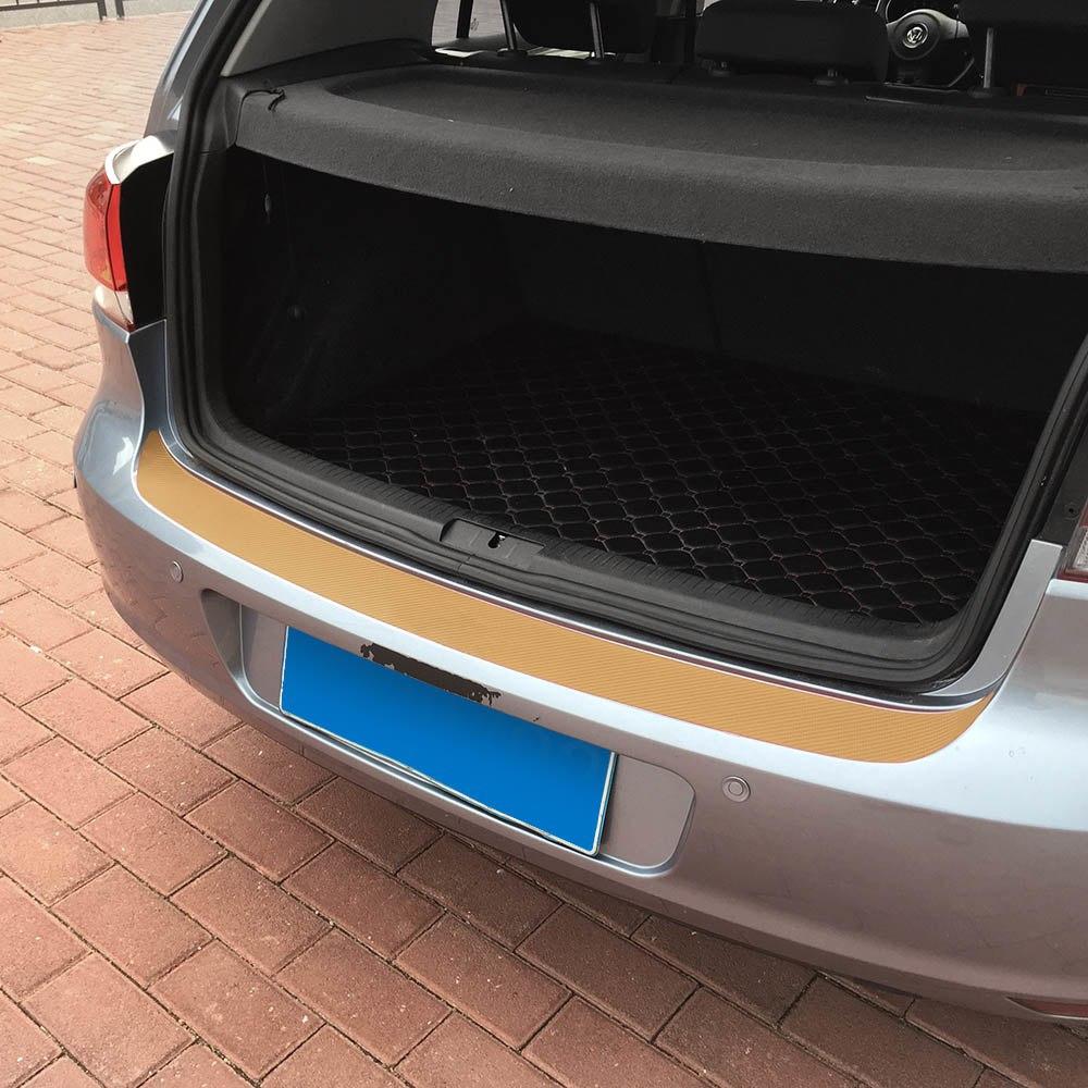 VW Golf 6 Ladekantenschutz Abkantung Stoßstange Schutz Aufkleber Etikett