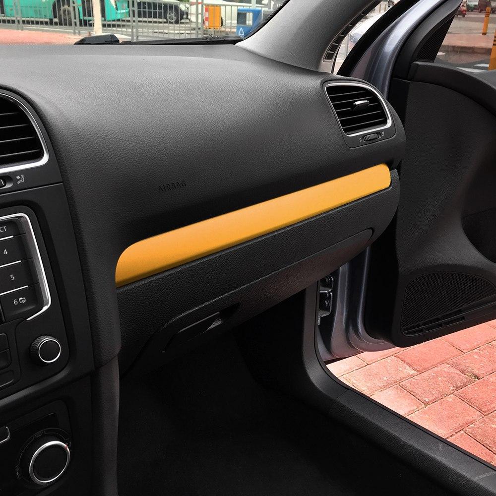 VW Golf 6 Handschuh Fach Kasten Armaturenbrett Leiste Aufkleber Etikett