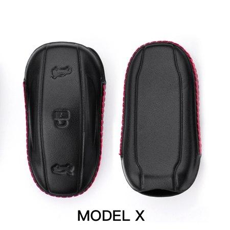 Tesla Model S / X Leder Schlüssel Schutz Hülle Etui