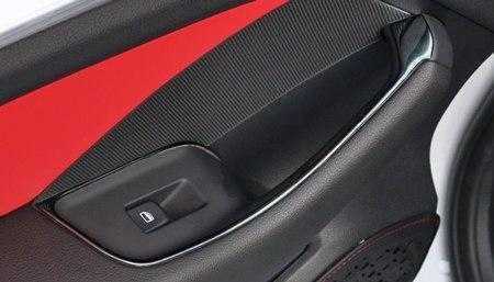Audi A3 8V Edelstahl Fenster Heber Schalter Taster Abdeckung Rahmen