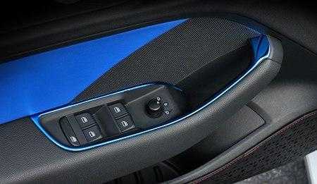 Audi A3 8V Edelstahl Fenster Heber Schalter Taster Abdeckung Rahmen