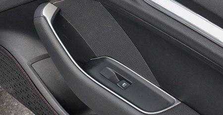 Audi A3 8V Edelstahl Fenster Heber Schalter Taster Abdeckung Rahmen