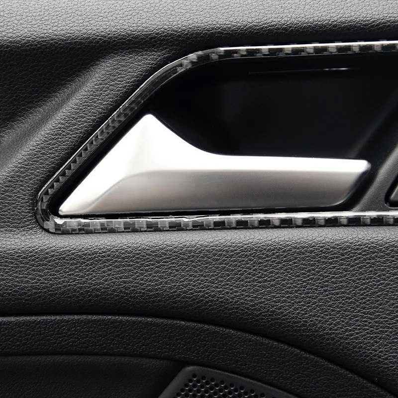 Audi A3 8V Carbon Türgriff Schalen Tür Abdeckung Rahmen Blende