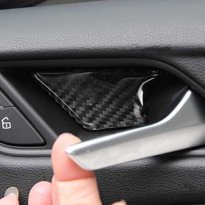 Audi A3 8V Carbon Türgriff Schalen Tür Abdeckung Rahmen Blende