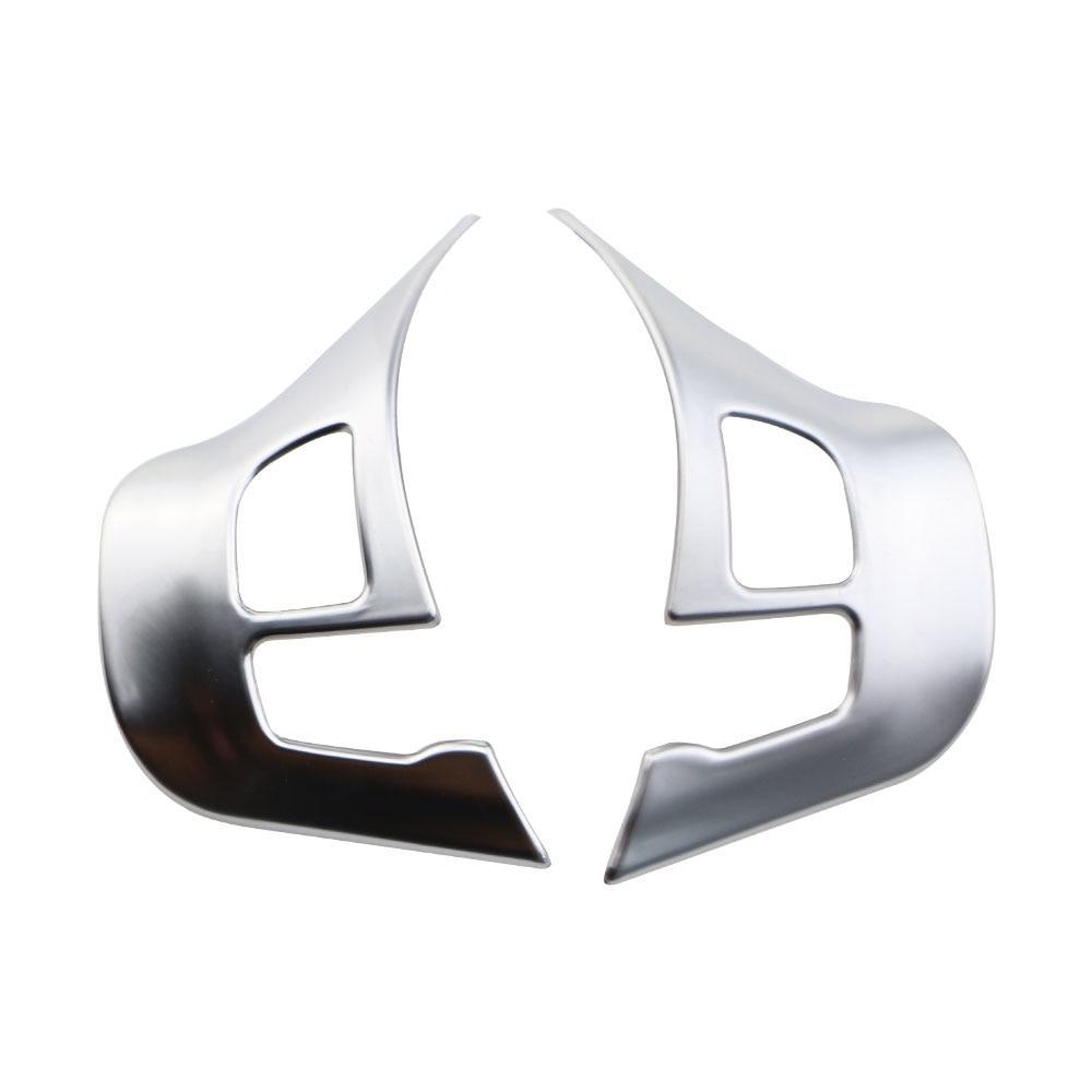 Peugeot 208 / 2008 Chrom Lenkradbezug Lenkradhülle Abdeckung Rahmen