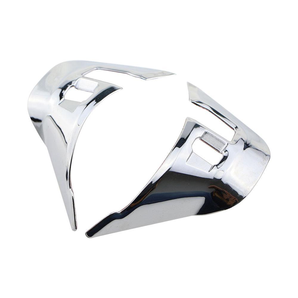 Peugeot 208 / 2008 Chrom Lenkradbezug Lenkradhülle Abdeckung Rahmen