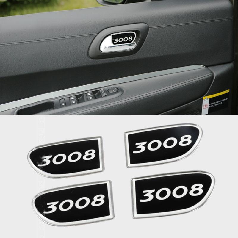 Peugeot 3008 Türgriff Innen Aufkleber Abdeckung