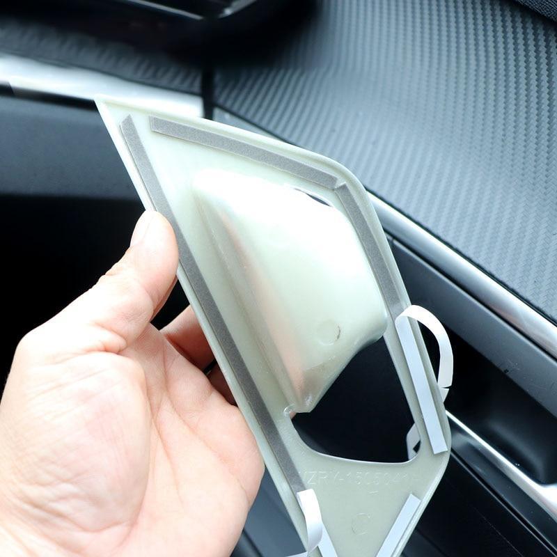 Peugeot 3008 II / 5008 II Chrom Carbon Türgriff Innen Abdeckung Blende Rahmen