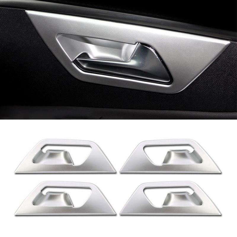 Peugeot 3008 II / 5008 II Chrom Carbon Türgriff Innen Abdeckung Blende Rahmen