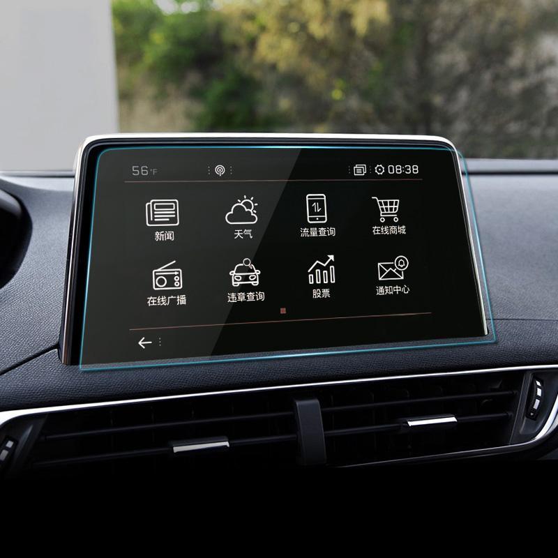 Peugeot 3008 II / 5008 II Mittelkonsole Armaturenbrett Geschwindigkeitsmesser Bildschirm Glas Schutz