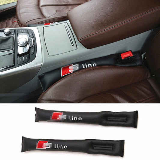 Audi Universal S Line Quattro Logo Sicherheitsgurte Polster für Gurtschloss Adapter