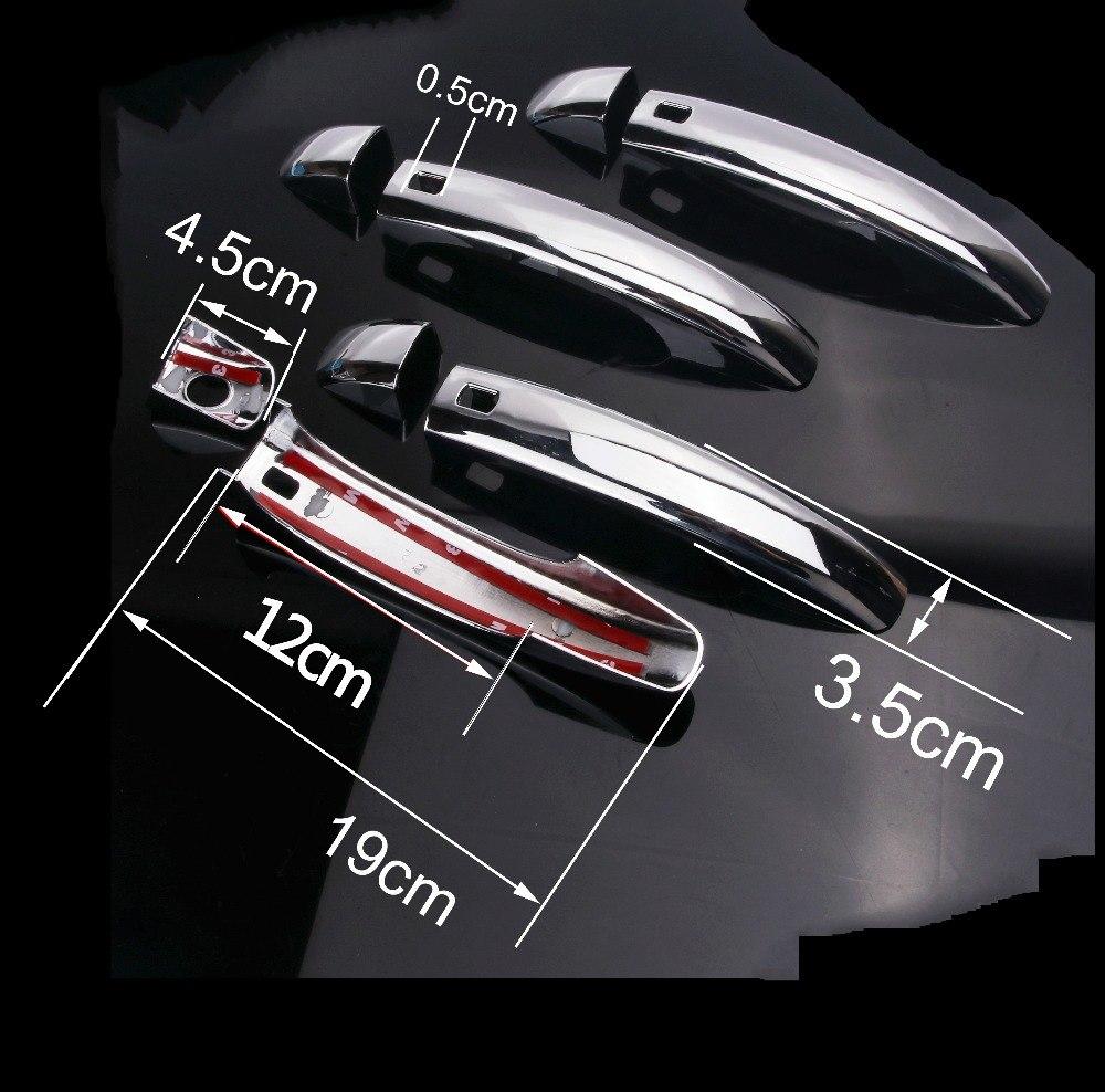 Audi A4 B8 / A5 B8 / Q5 B8 Chrom Außen Türgriff Schalen Mulden Tür Kappen Abdeckung