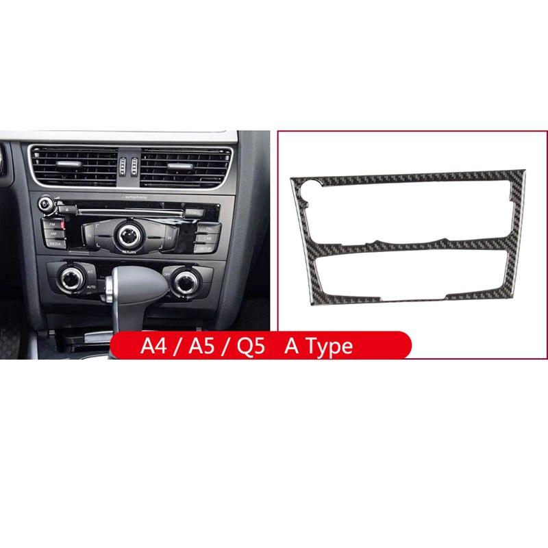 Audi A4 B8 / A5 B8 / Q5 B8 Carbon Mittelkonsole Armaturenbrett Luftdüsen AC Steuerung Radio Abdeckung