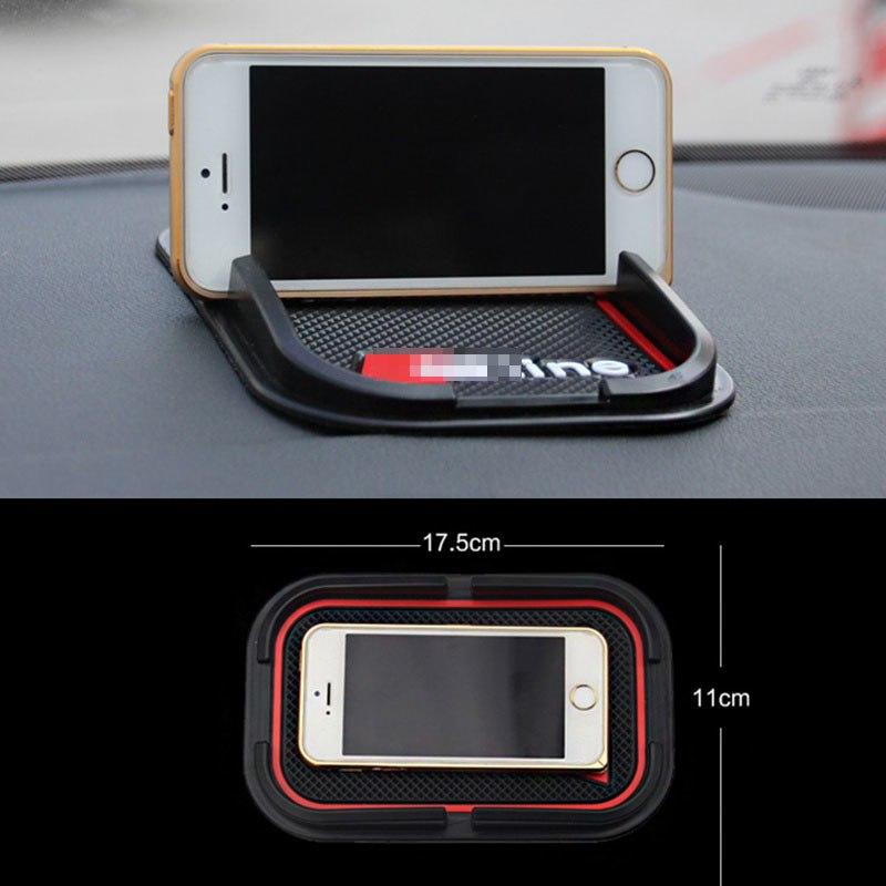 Audi Universal Antirutschmatte Gummimatten Rutschfeste Matten Mobiltelefon Halter
