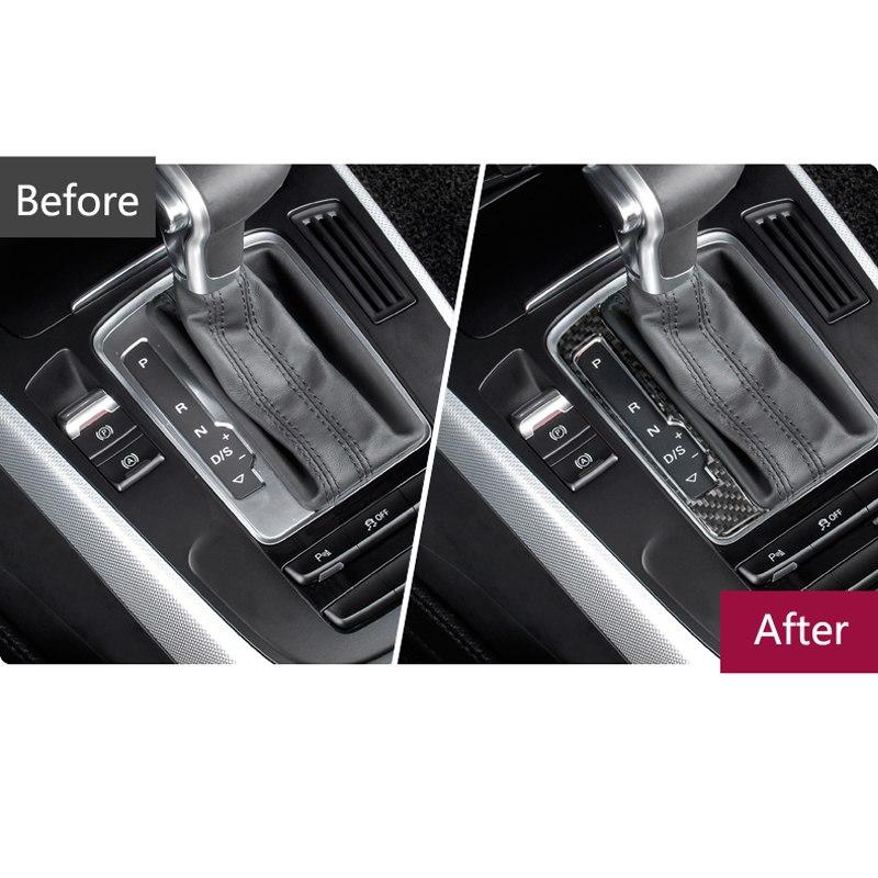 Audi A4 B8 / A5 B8 / Q5 B8 Carbon Schaltehebel Getriebe Gehäuse Rahmen Abdeckung