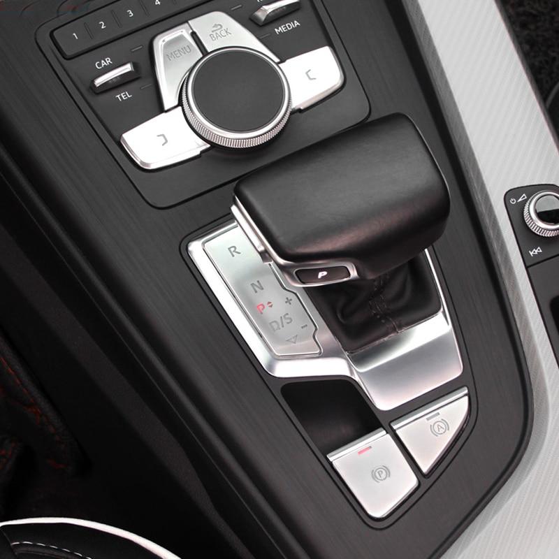 Audi A4 B9 / A5 B9 Chrom Mittelkonsole Schaltehebel Getriebe Menu Abdeckung